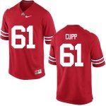 NCAA Ohio State Buckeyes Men's #61 Gavin Cupp Red Nike Football College Jersey HZE0245EV